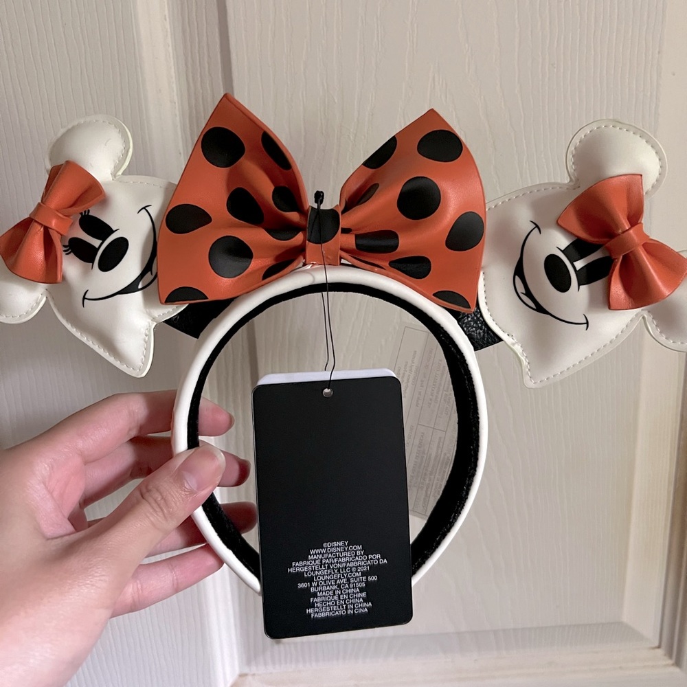 Disney glow in the dark Minnie ears
